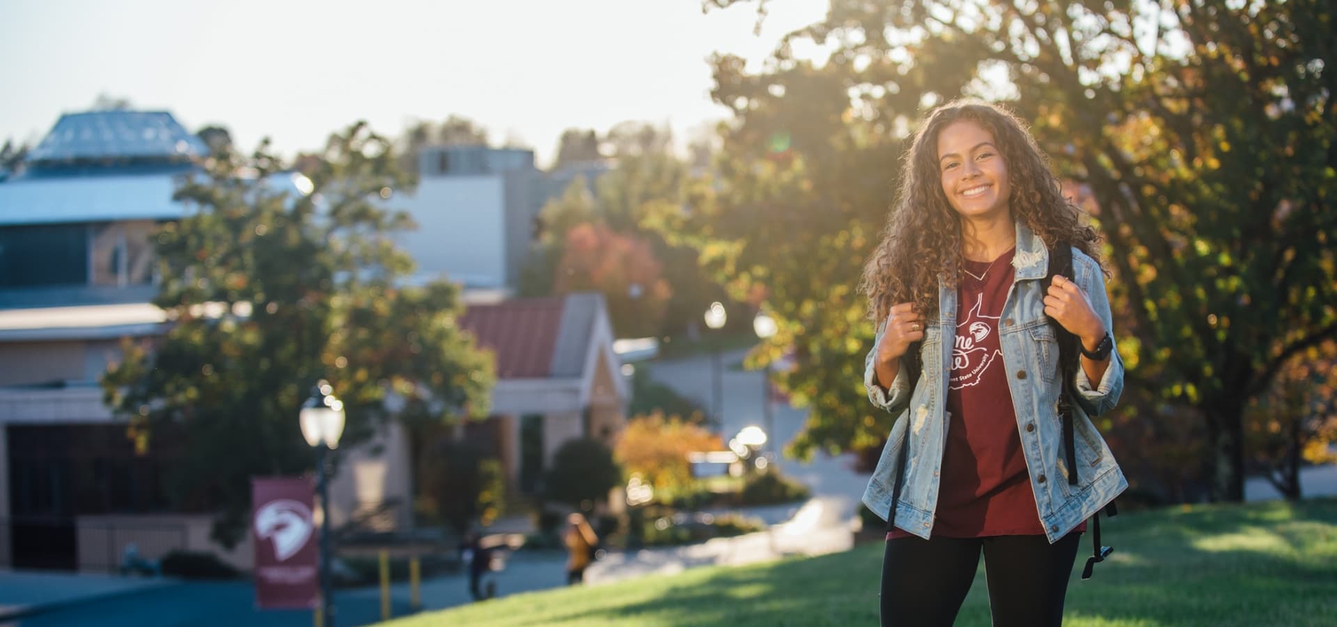 Student on Campus